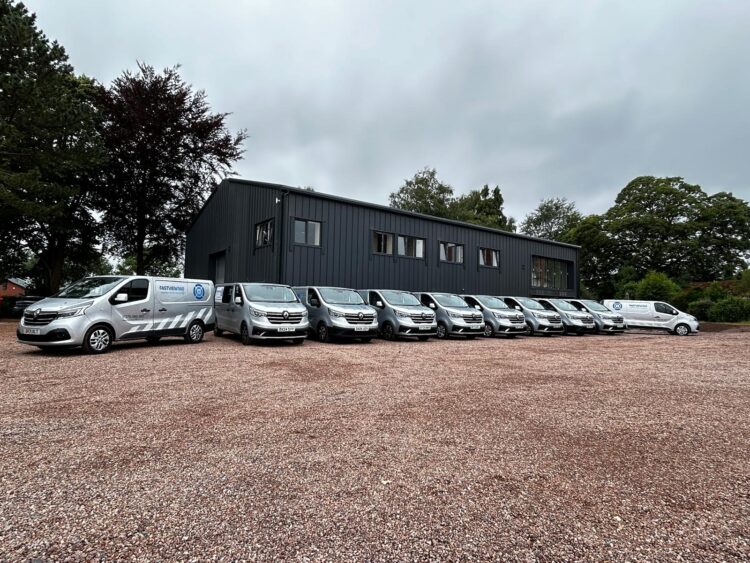 Fastview360 new office engineer vans